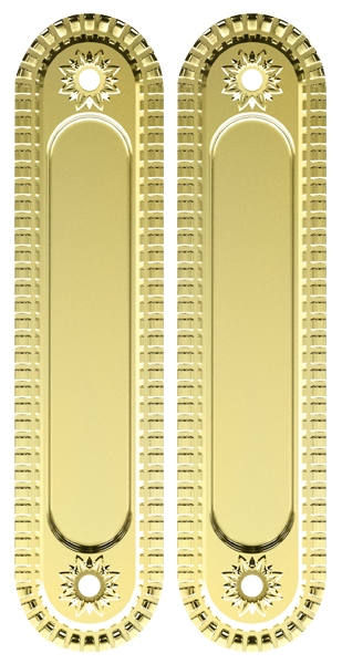Ручка для раздвижных дверей SH010/CL GOLD-24 Золото 24К