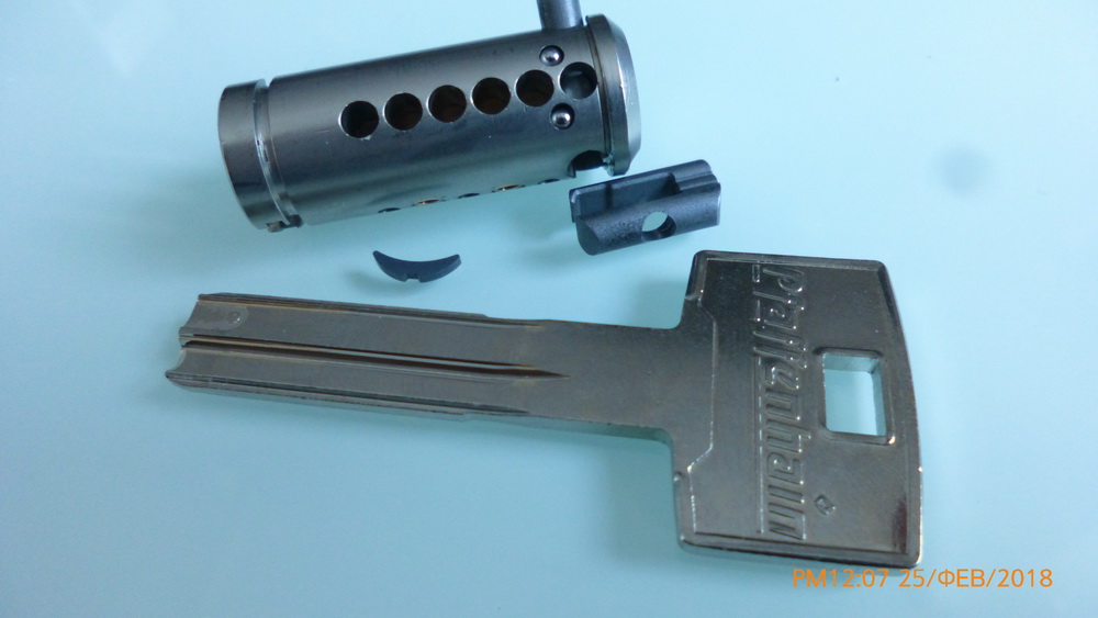 Сердцевина замка ABUS Pfaffenhain SKG3 ключ/вертушка 60 мм