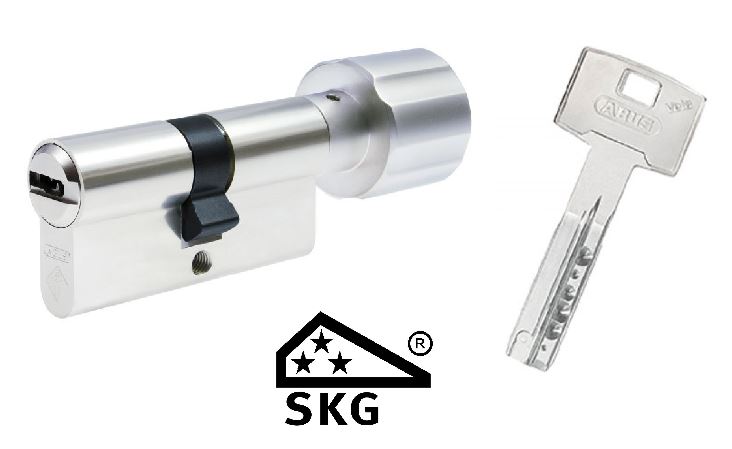 Цилиндровый механизм ABUS Pfaffenhain SKG3 ключ/вертушка 120 мм