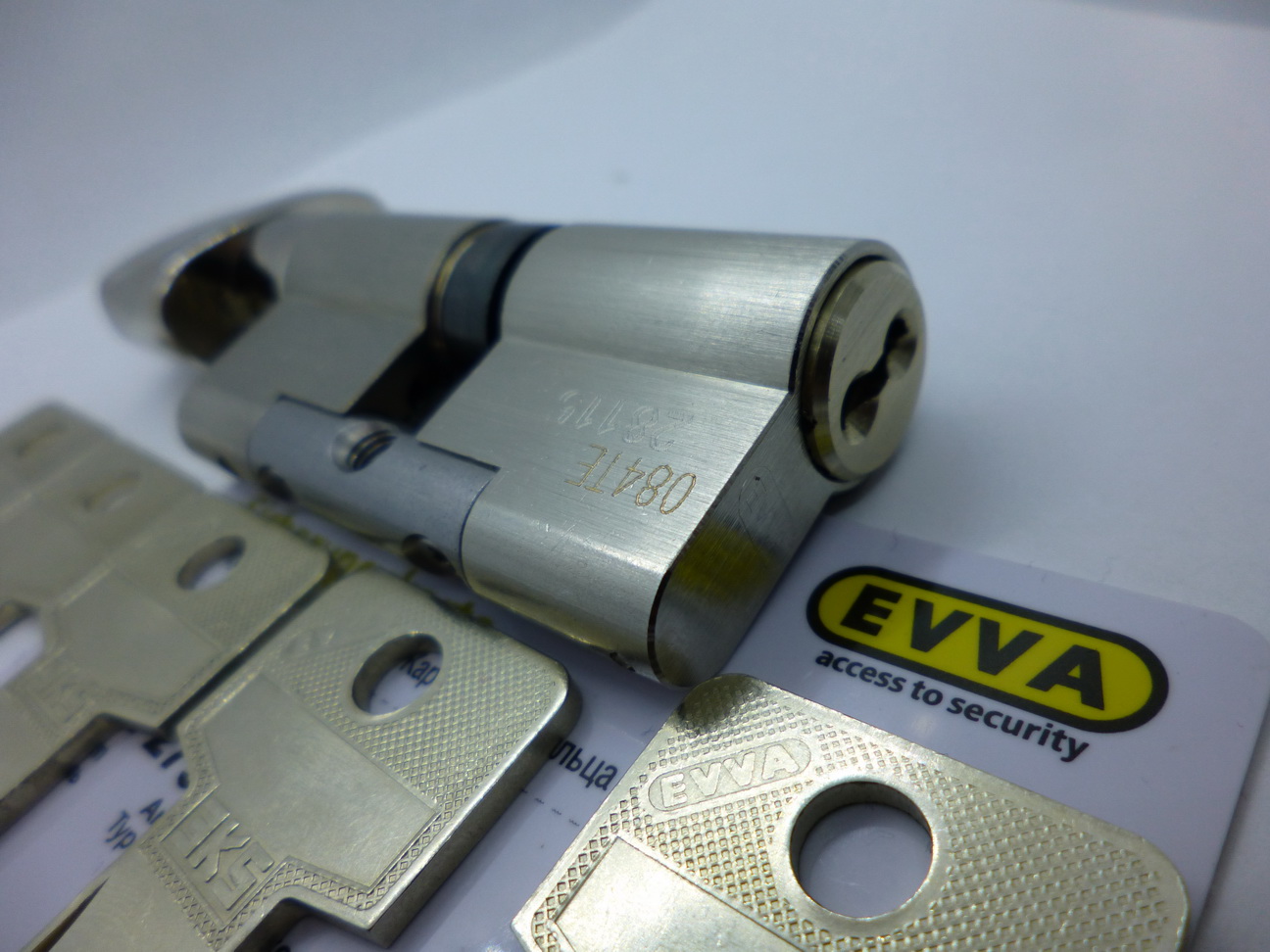 Полуцилиндр EVVA 3KS (5 ключей)
