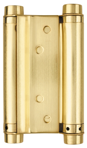 Петля пружинная Armadillo (Армадилло) двусторонняя DAS SS 201-5" (125*86*1.5) SG матовое золото