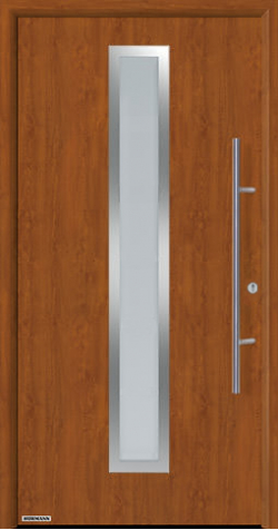 Дверь Hormann Thermo65 700S (пленка золотой дуб, темный дуб, ночной дуб)